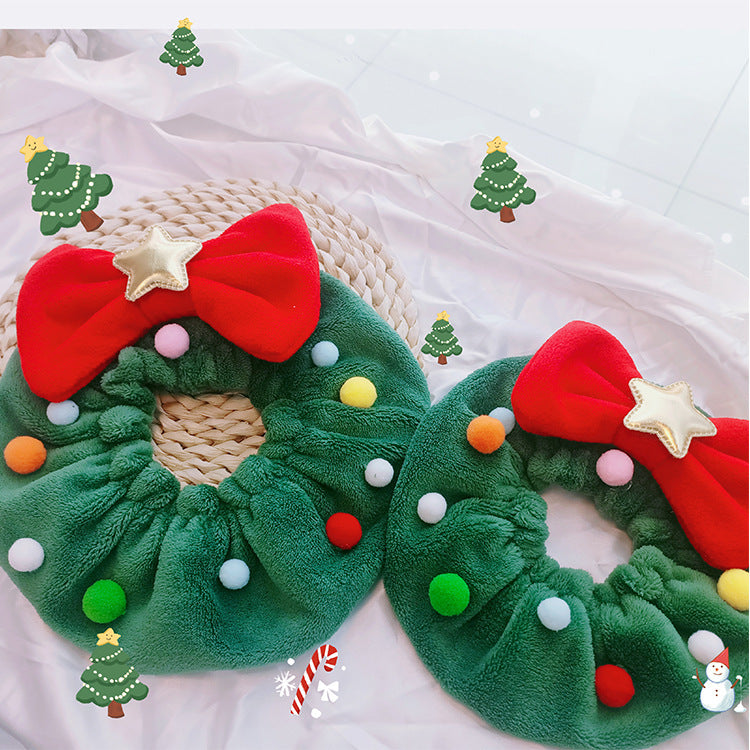 Collar con lazo para mascotas de Navidad, agradable para la piel, bufanda navideña para mascotas, lavable, correa para el cuello para perros, accesorio para fotos, suministros para mascotas
